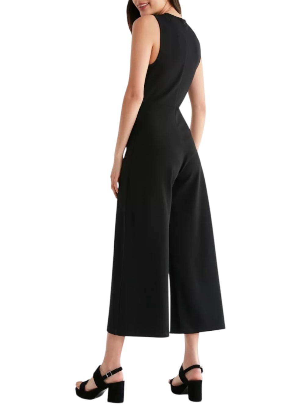 Urban Outfitters Cut-Out O-Ring Jumpsuit - Black Size XS - Picture 3 of 11